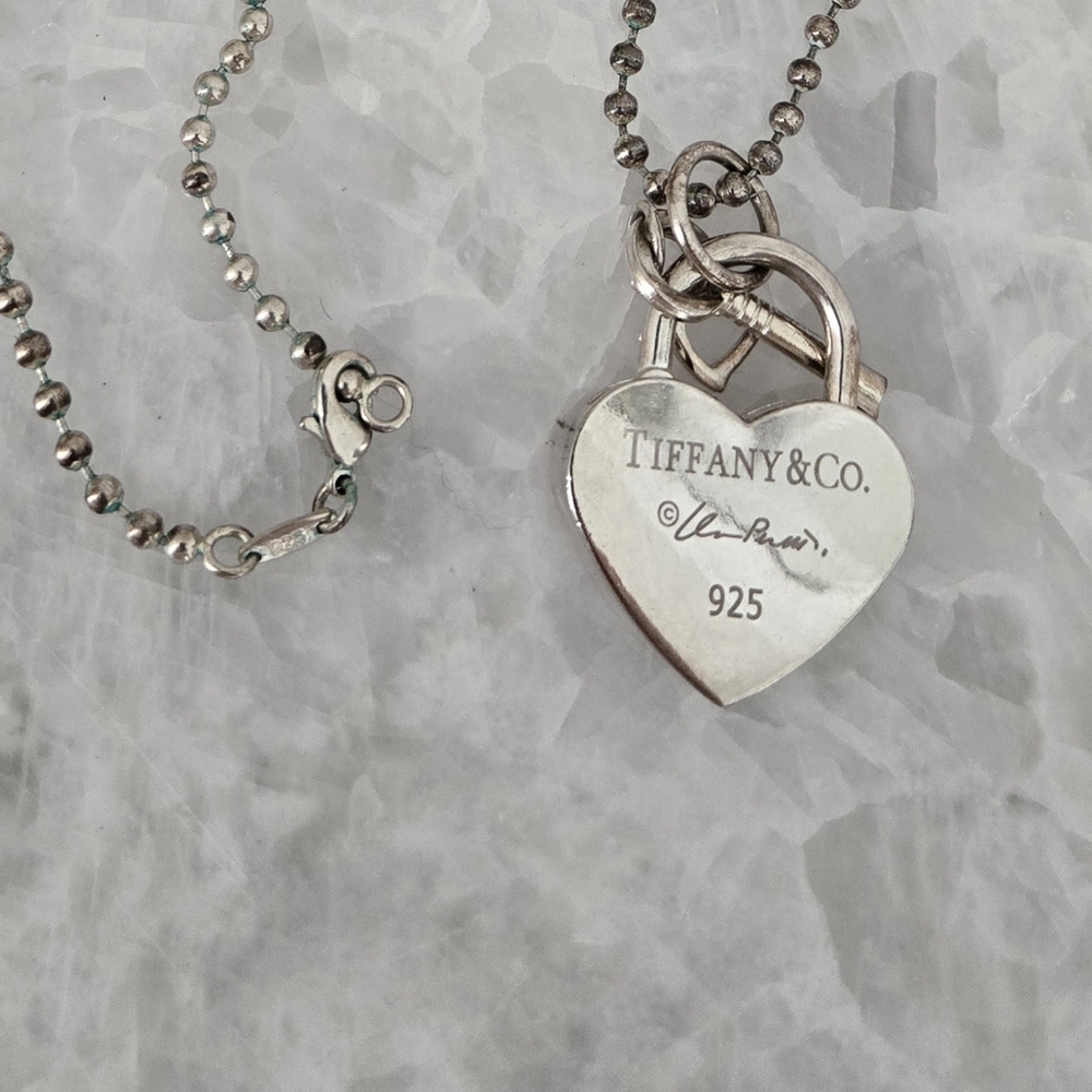 Tiffany & Co. Heart Lock & Key
